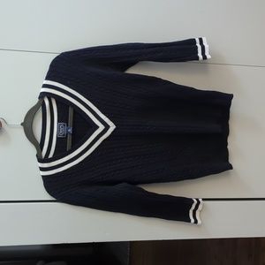 Navy chaps sweater
